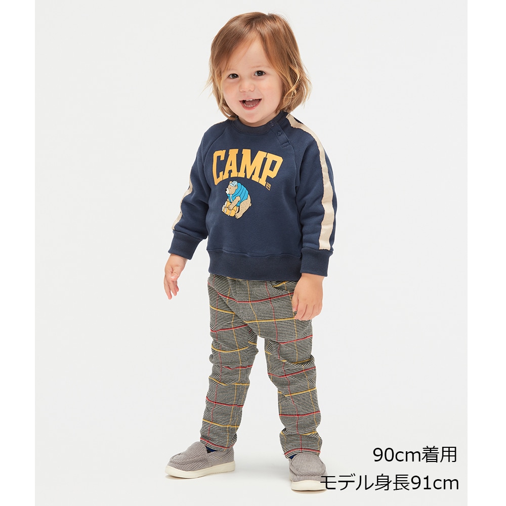 カレッジ風プリントトレーナー | 子供服の通販はこどもの森 - メーカー