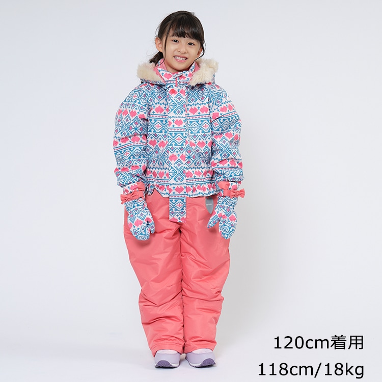 ハートノルディック柄スノーコンビ | 子供服の通販はこどもの森