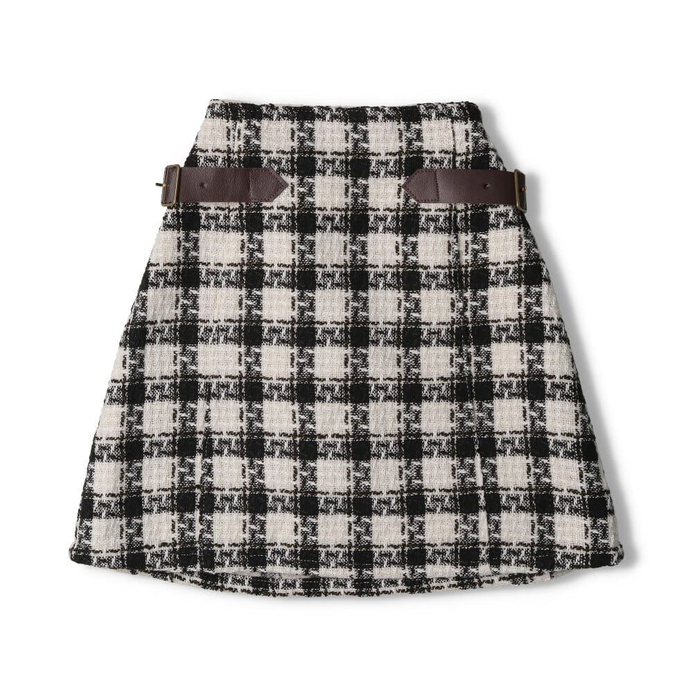 plaid skirt