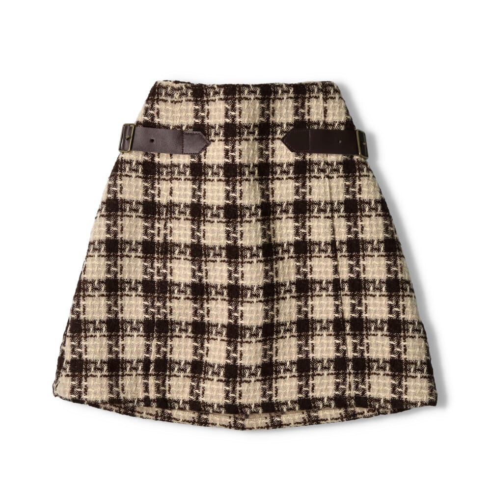 plaid skirt