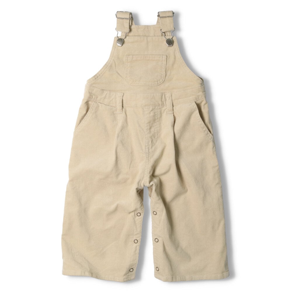 *Stretch corduroy overalls