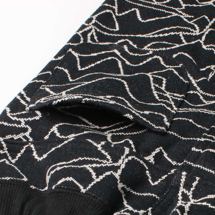 Mountain Pattern Fleece Jacquard Long Pants