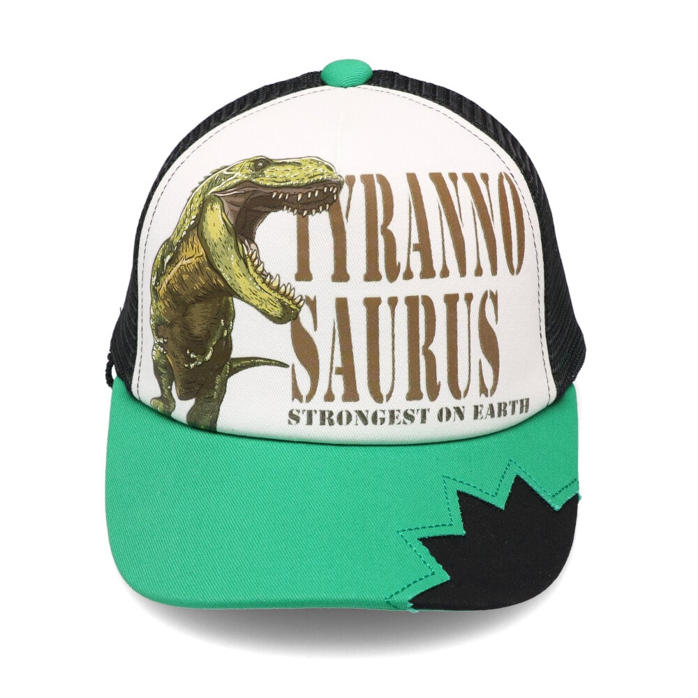 恐竜プリントメッシュキャップ・帽子
