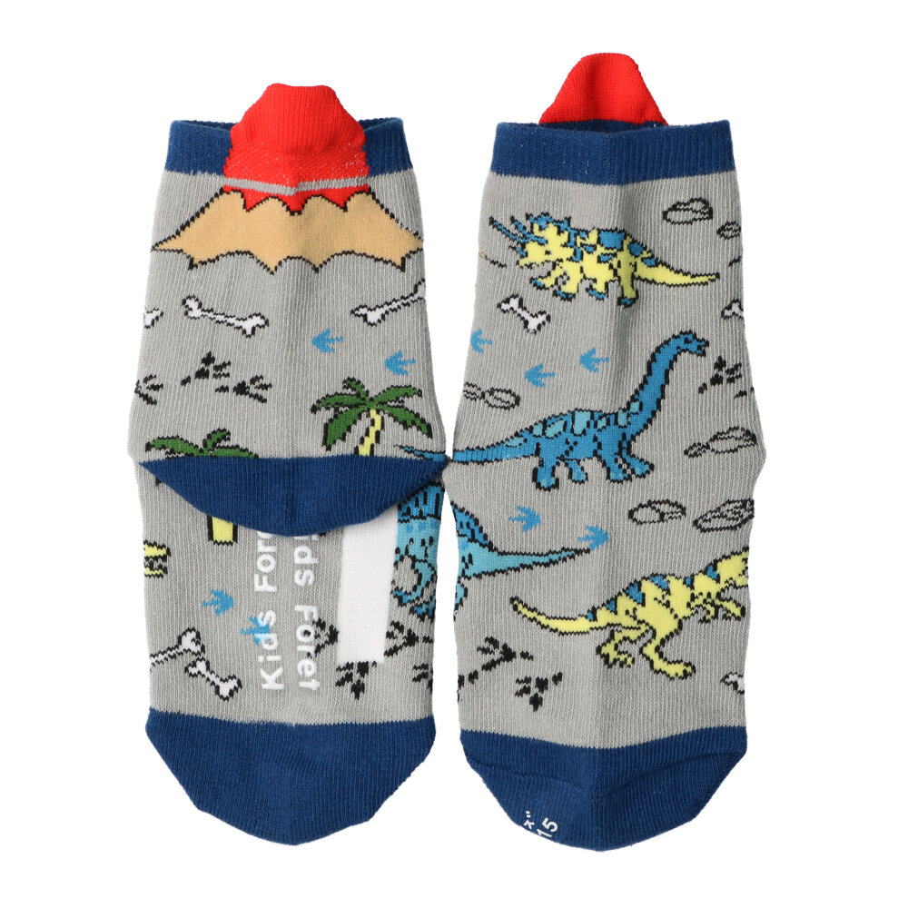 恐竜柄クルーソックス・靴下 | 子供服の通販｜こどもの森 - メーカー直営公式