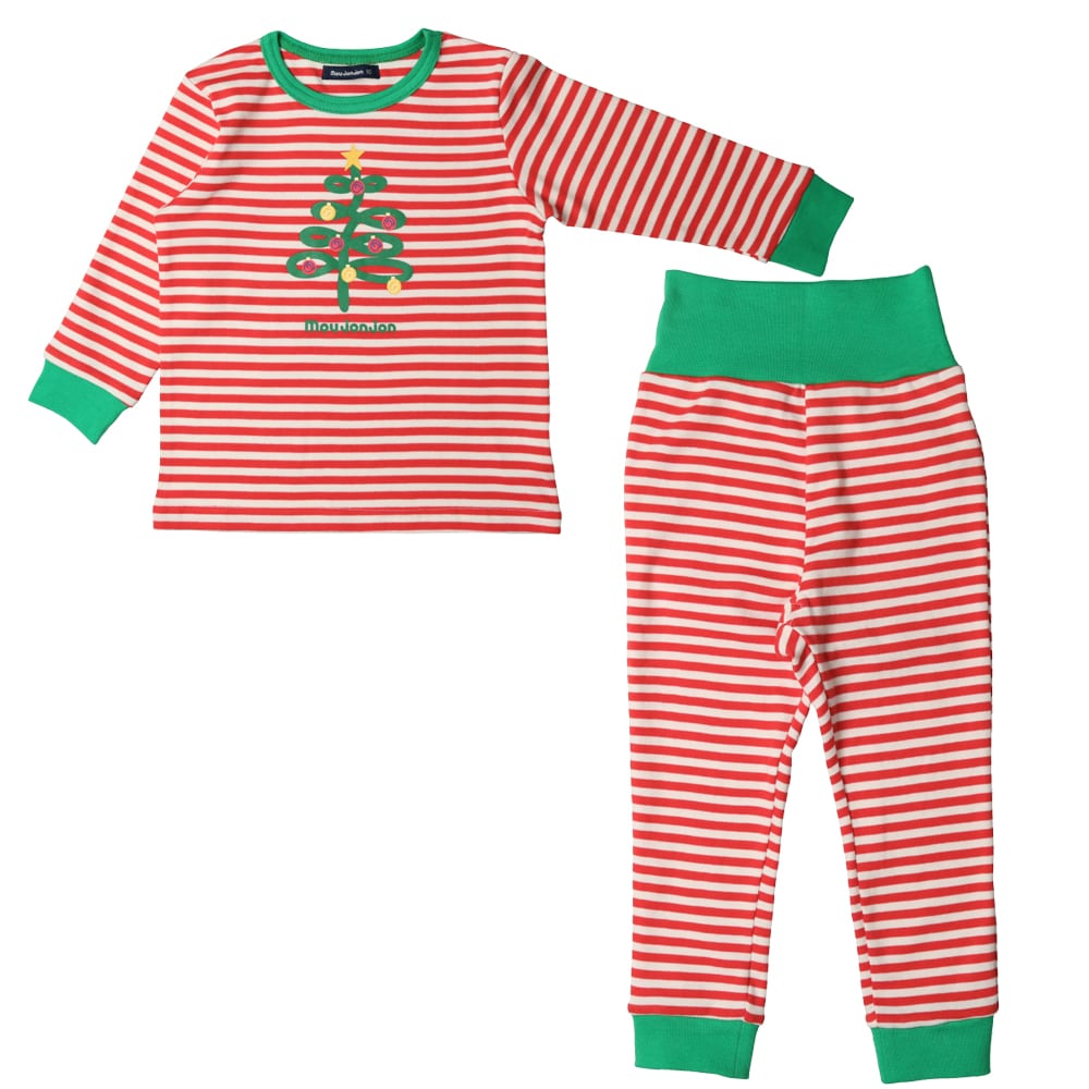 クリスマスツリーボーダーパジャマ | 子供服の通販｜こどもの森 - メーカー直営公式