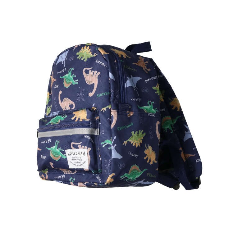 Water-repellent unicorn/dinosaur pattern backpack