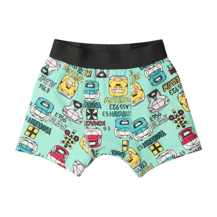 JR Shinkansen Train Pattern Boxer Shorts/Underwear