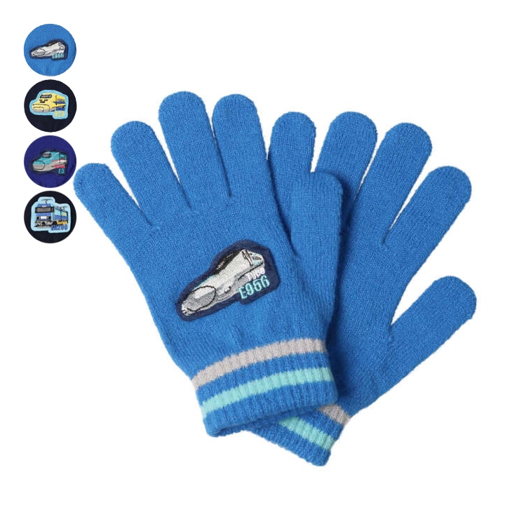 JR Shinkansen/Freight Train Gloves (Blue Thunder, FREE)