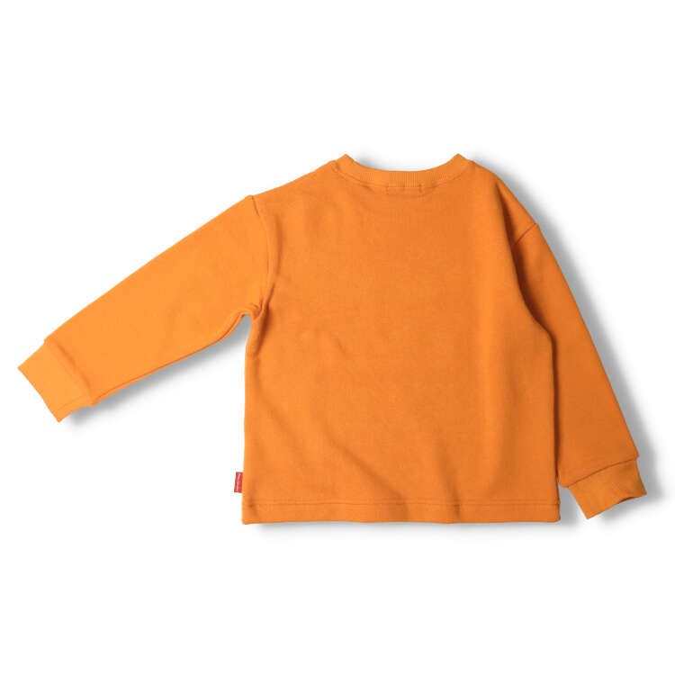 Kintetsu train print fleece sweatshirt