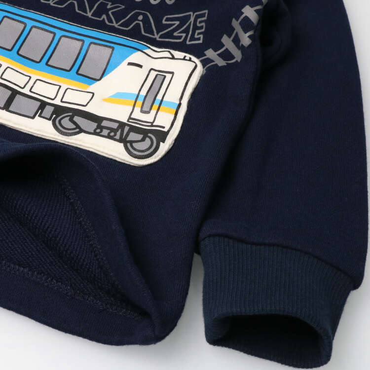 Kintetsu 火车口袋抓绒运动衫