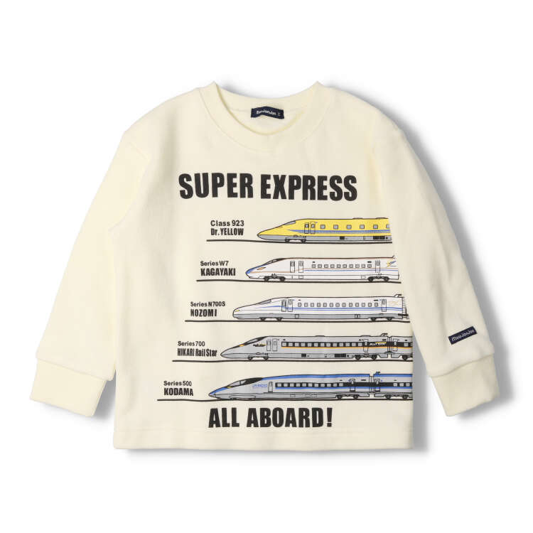 [仅在线]新干线列车羊毛运动衫