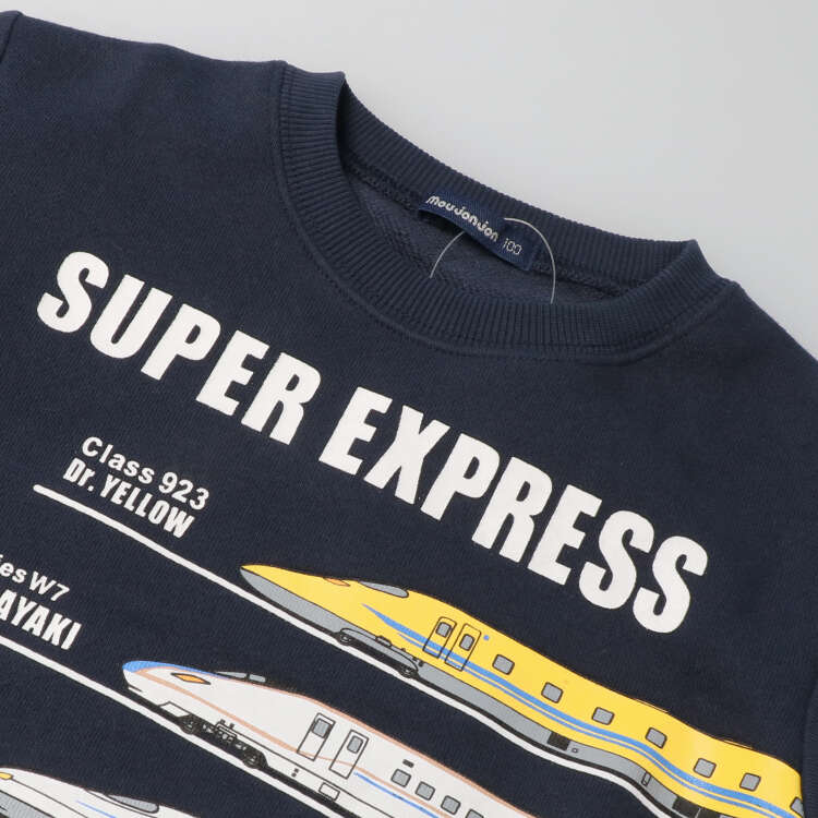 [僅限線上]新幹線列車羊毛運動衫