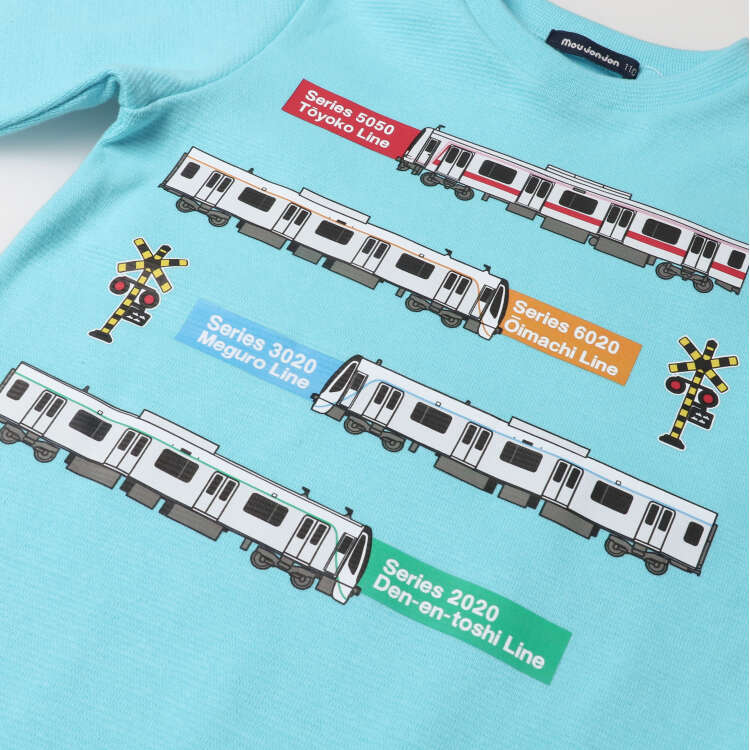 リップルフライス東急電鉄電車プリントＴシャツ | 子供服・ベビー服の