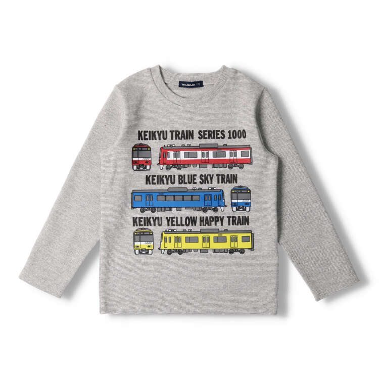 Ripple Milling Keikyu Electric Railway Train Print T-shirt