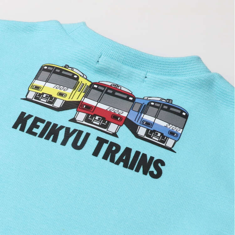 Ripple Milling Keikyu Electric Railway Train Print T-shirt