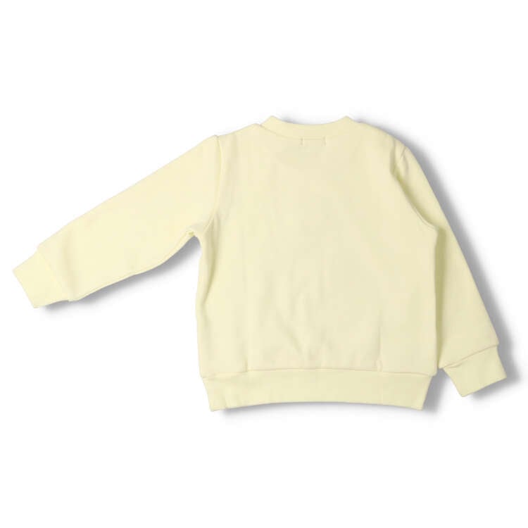 Bear print super warm fleece lining sweatshirt