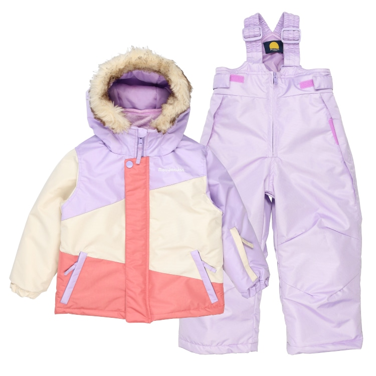 Plain color switching snow suit/ski wear