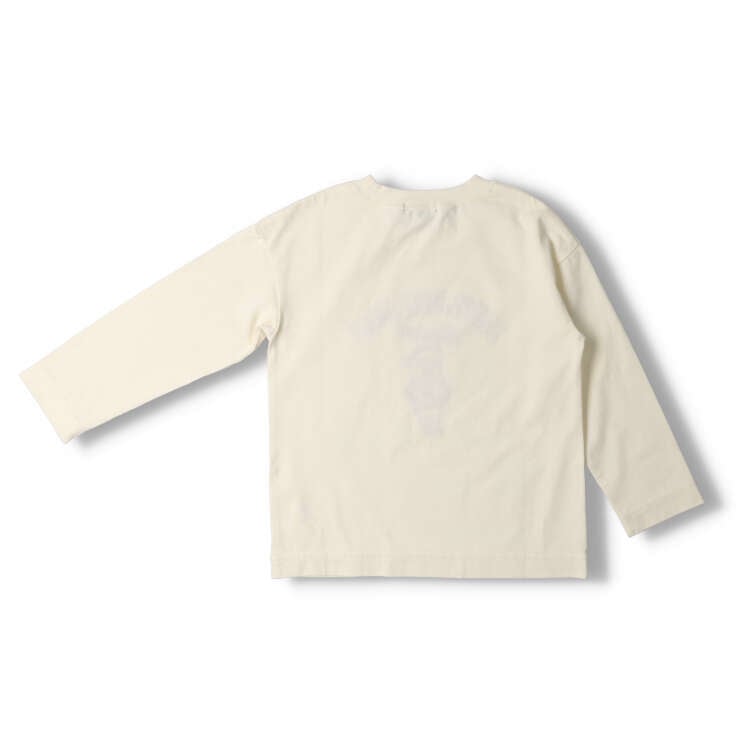 bear embroidery long sleeve t-shirt