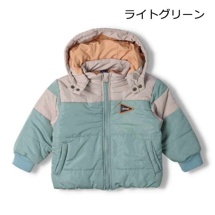 配色中綿ジャケット | 子供服・ベビー服の通販はこどもの森 - メーカー 