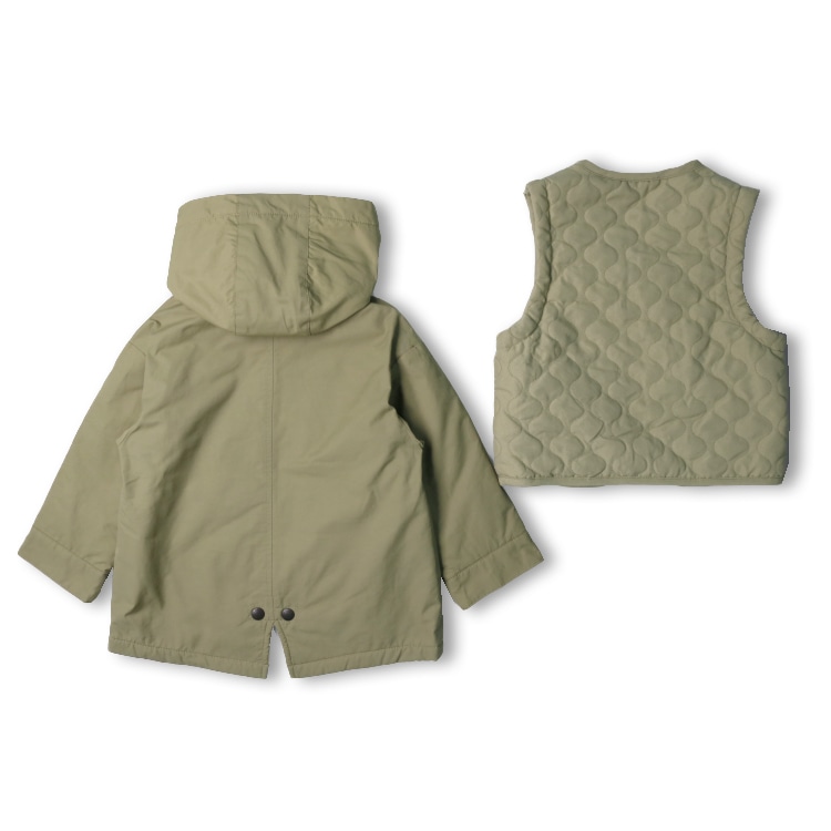 Multiway jacket with liner vest