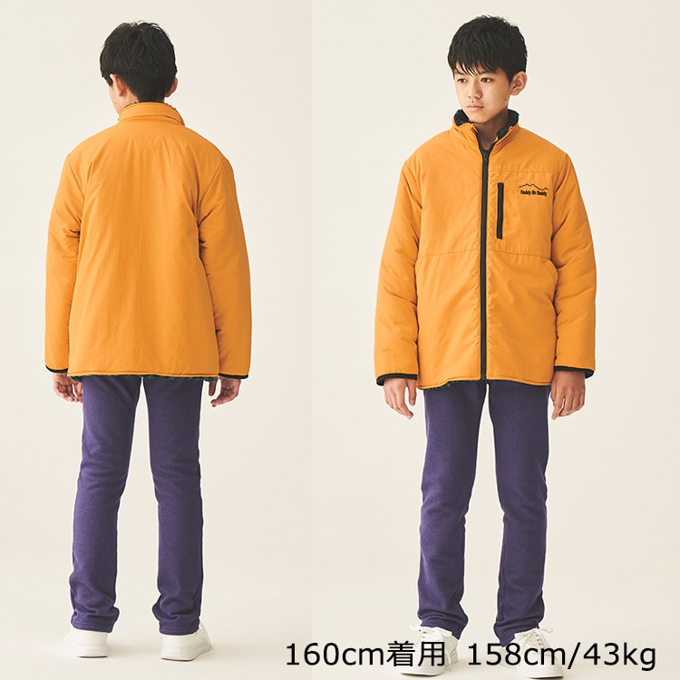 ネイティブ柄ボアリバーシブルジャケット(150cm-160cm) | 子供服 