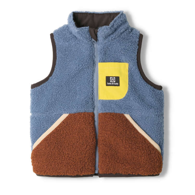 sheepboa reversible vest