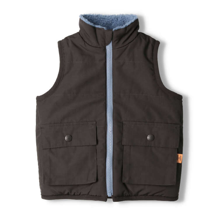 sheepboa reversible vest