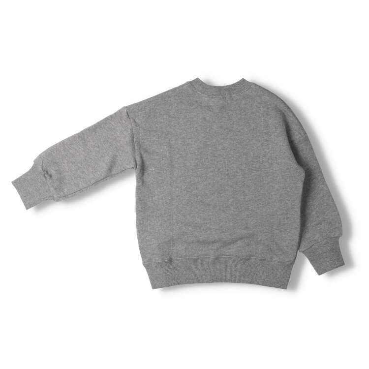 applique fleece sweatshirt