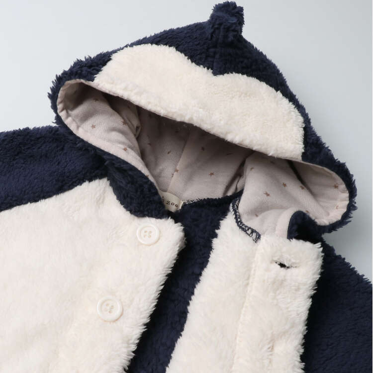 Boa fleece animal cloak cape poncho
