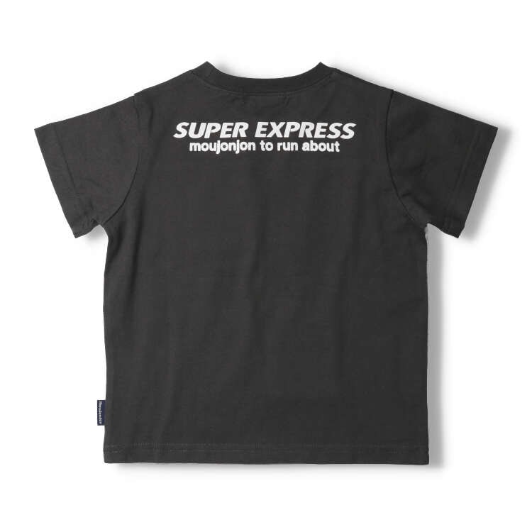 Shinkansen train printed short-sleeved T-shirt