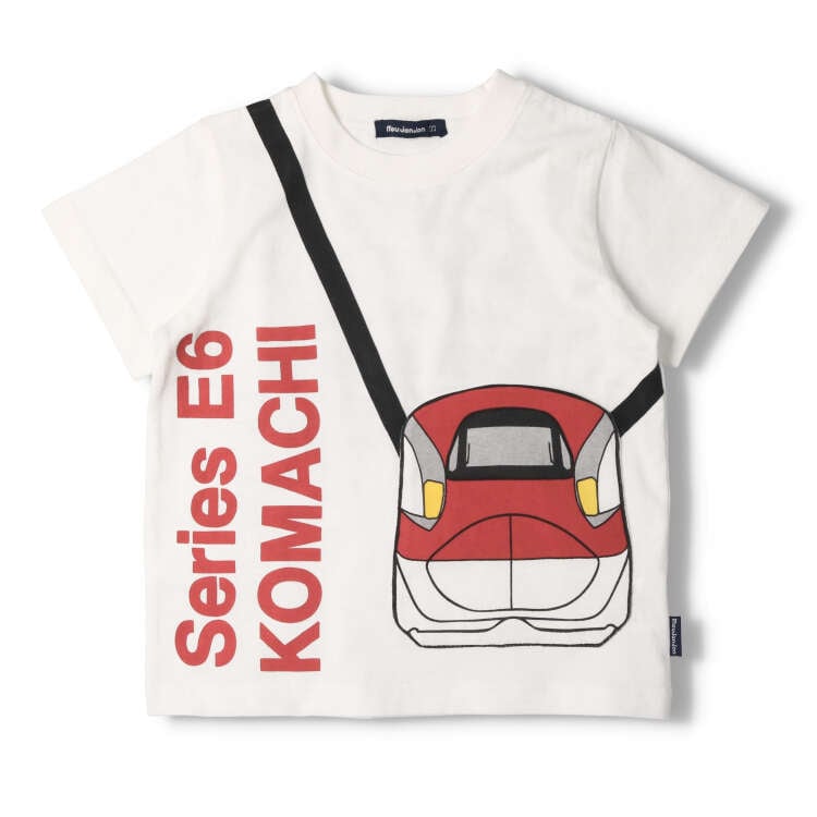 Shinkansen Train Pochette Short Sleeve T-shirt