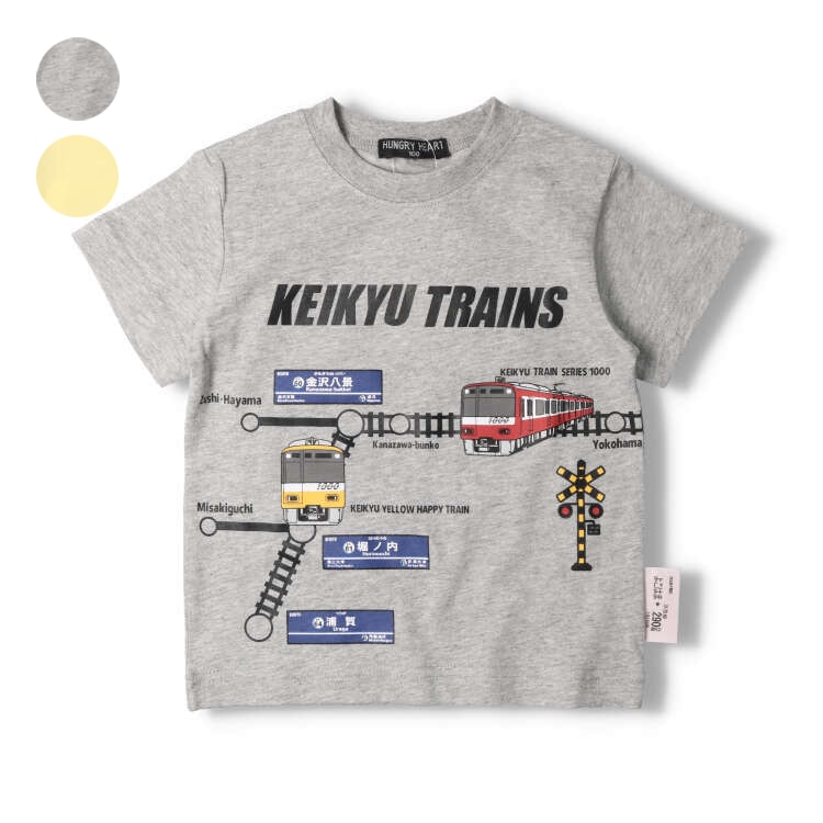 京急電鉄電車路線図半袖Ｔシャツ | 子供服の通販はこどもの森