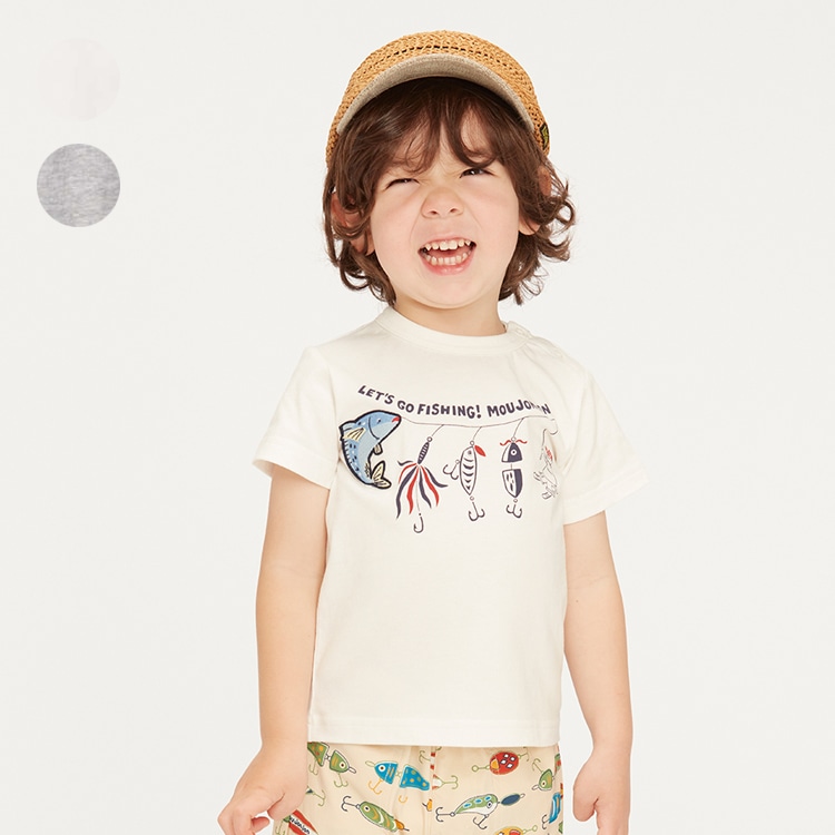 フィッシングプリント半袖Ｔシャツ | 子供服の通販はこどもの森