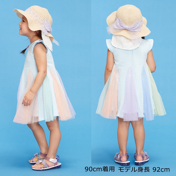 レインボーチュールワンピース | 子供服の通販はこどもの森 - メーカー