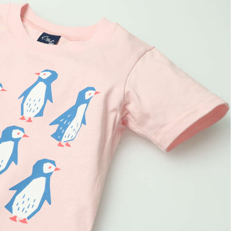 HI！MY ZOO】ペンギンプリント半袖Ｔシャツ | 子供服の通販はこどもの