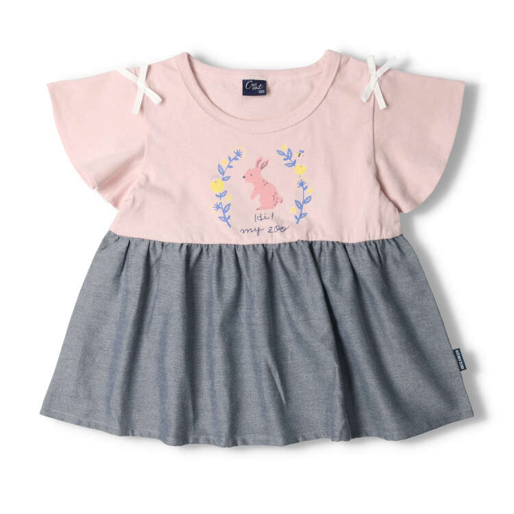 HI！MY ZOO】うさぎプリントチュニックＴシャツ | 子供服の通販は