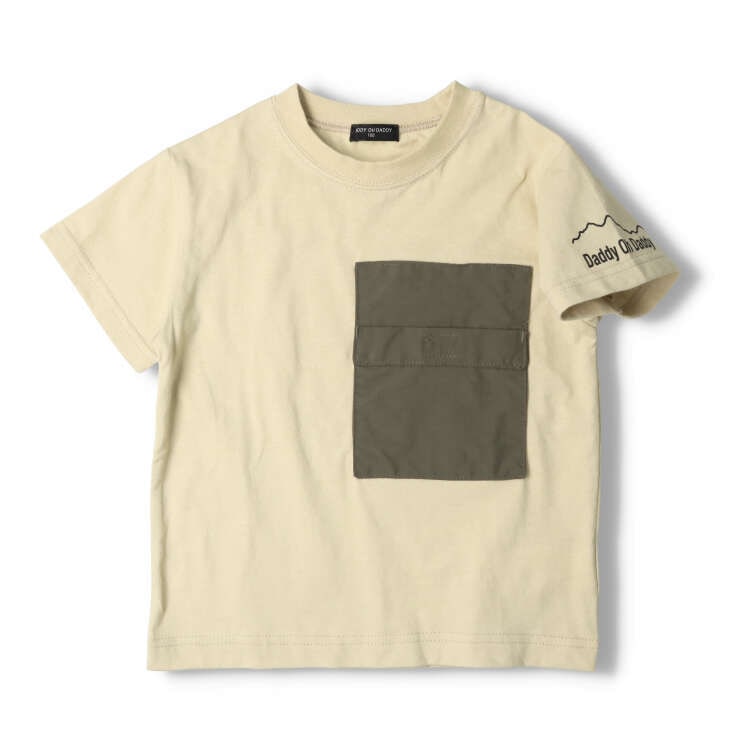 Pocketable short-sleeved T-shirt