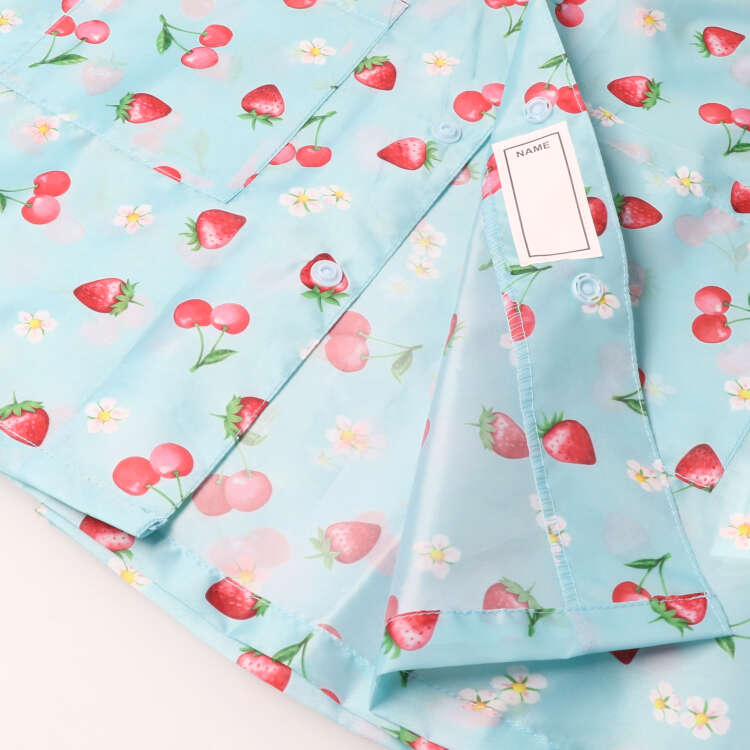 Unicorn / Strawberry Pattern Raincoat