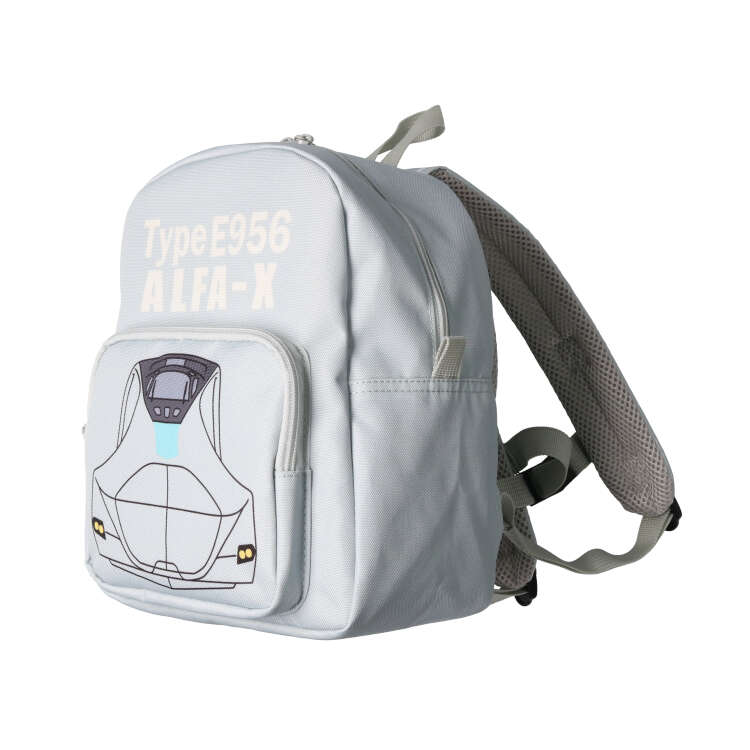 JR Shinkansen train printed water repellent backpack
