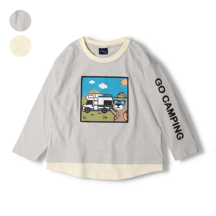 くまプリント長袖Ｔシャツ | 子供服の通販はこどもの森 - メーカー直営公式