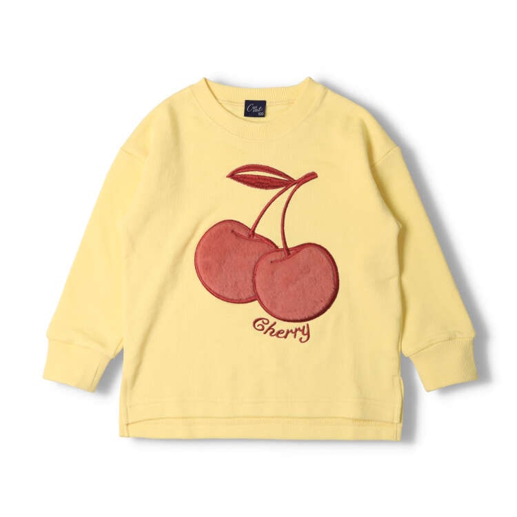 *Cherry applique sweatshirt