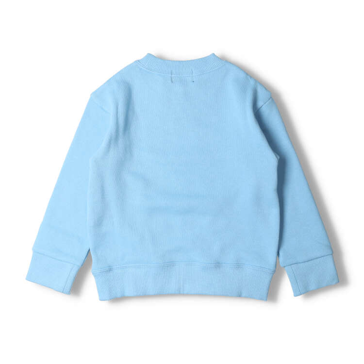 printed fleece sweatshirt