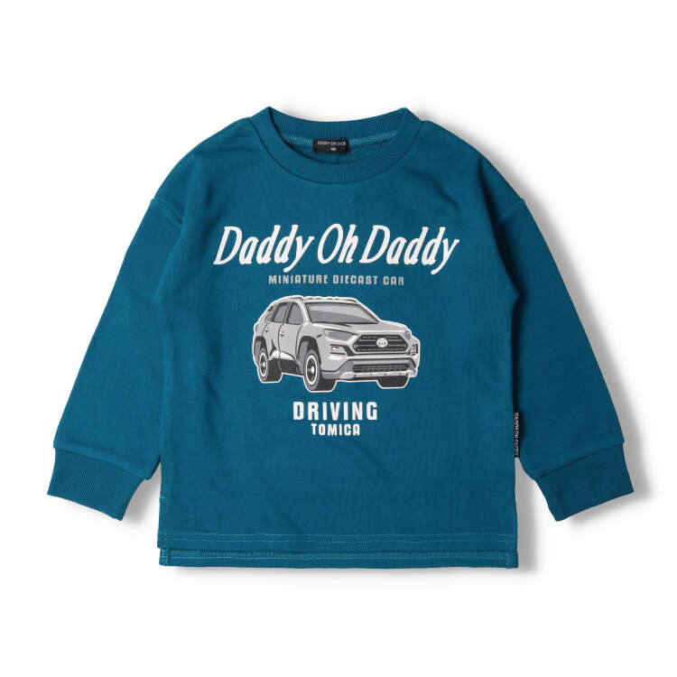 *[Tomica] Car print fleece sweatshirt