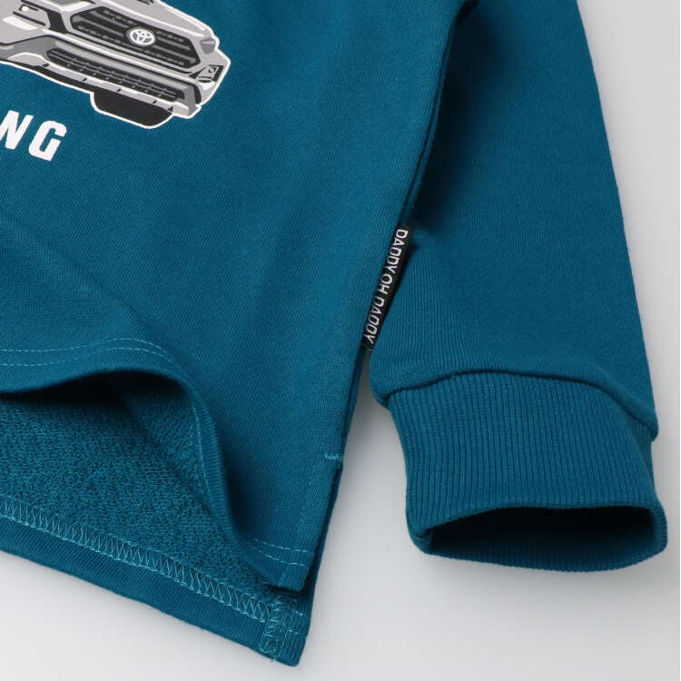 *[Tomica] Car print fleece sweatshirt