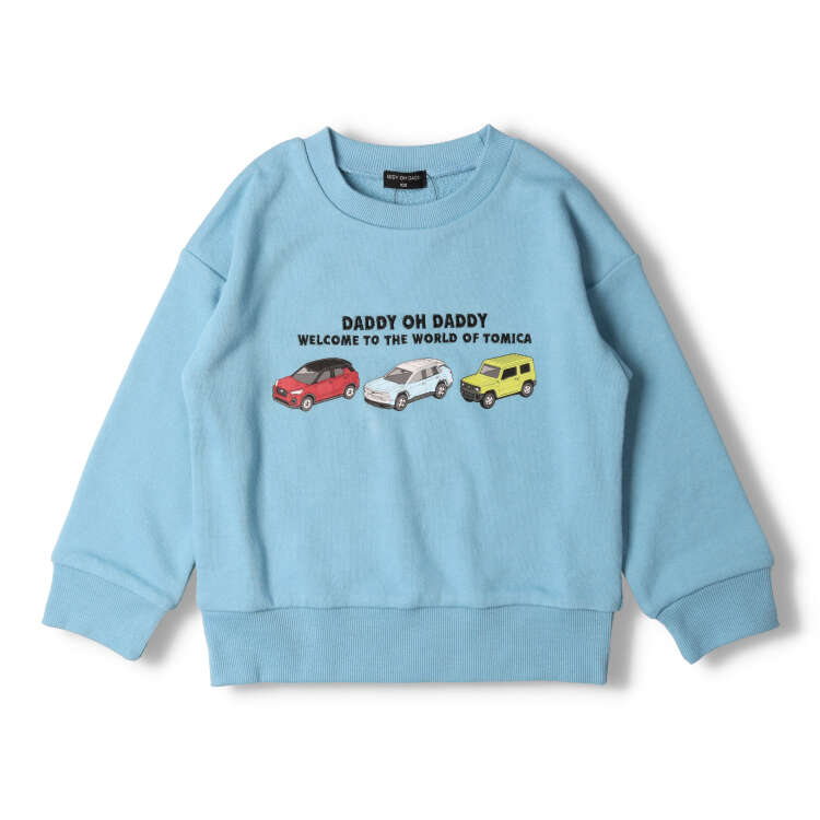 *[Tomica] Car print fleece sweatshirt