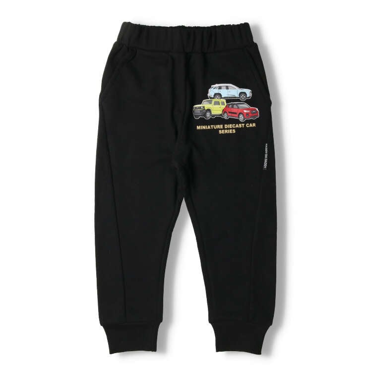 [Tomica] Car Print Hem Ribbed Pants