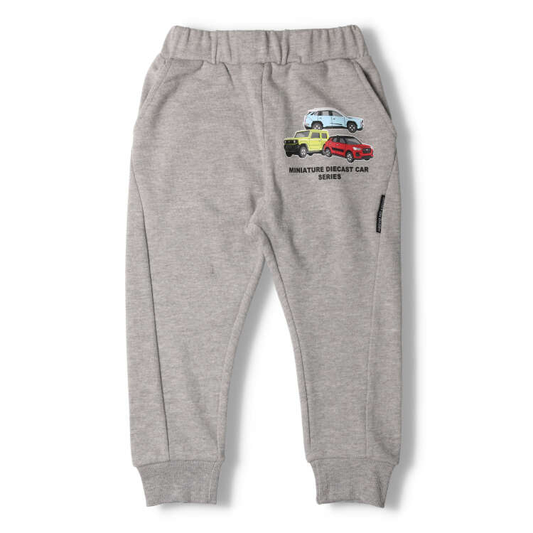 [Tomica] Car Print Hem Ribbed Pants