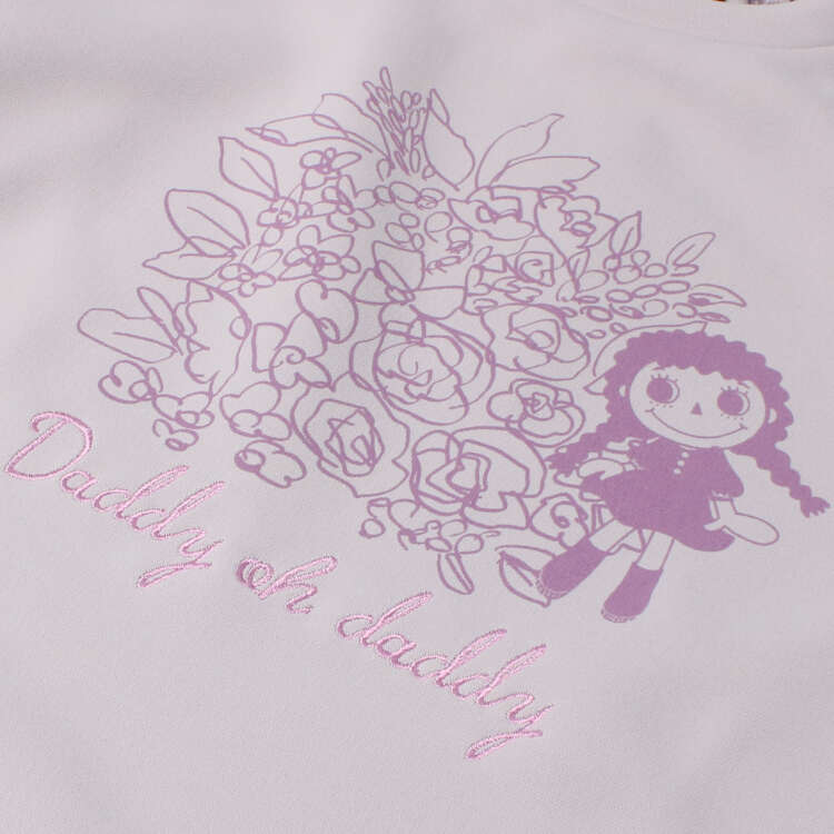 *Daddico flower print sweatshirt