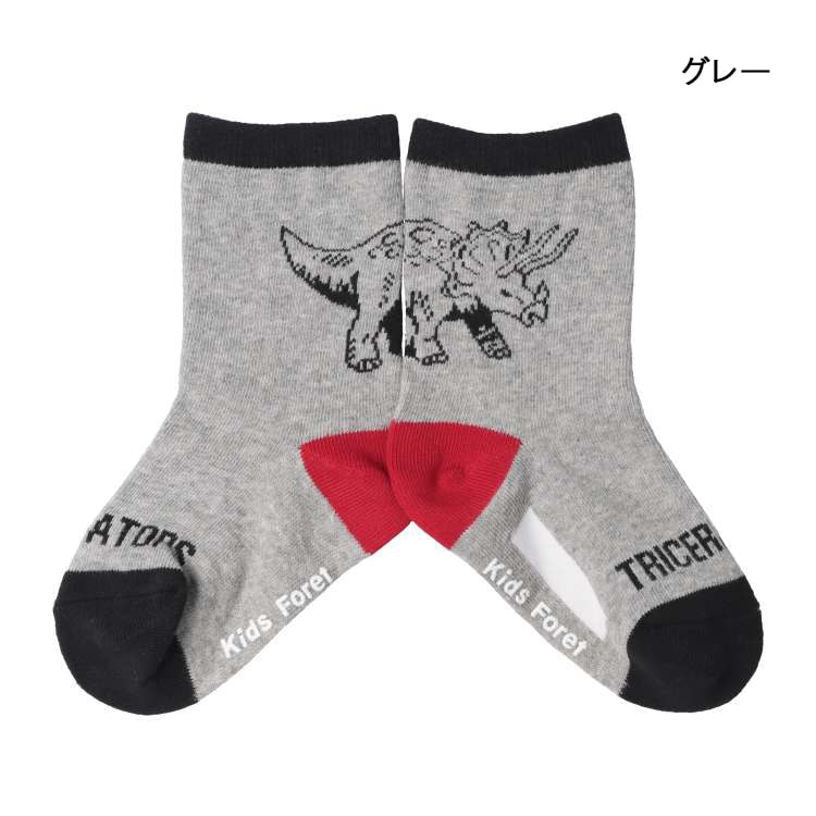 Connected Dinosaur Crew Socks