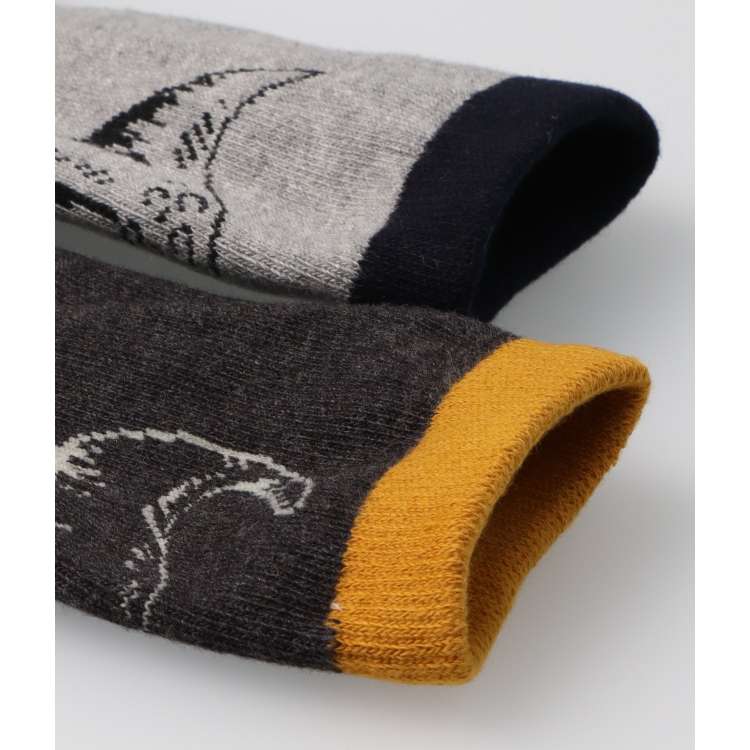 Connected Dinosaur Crew Socks